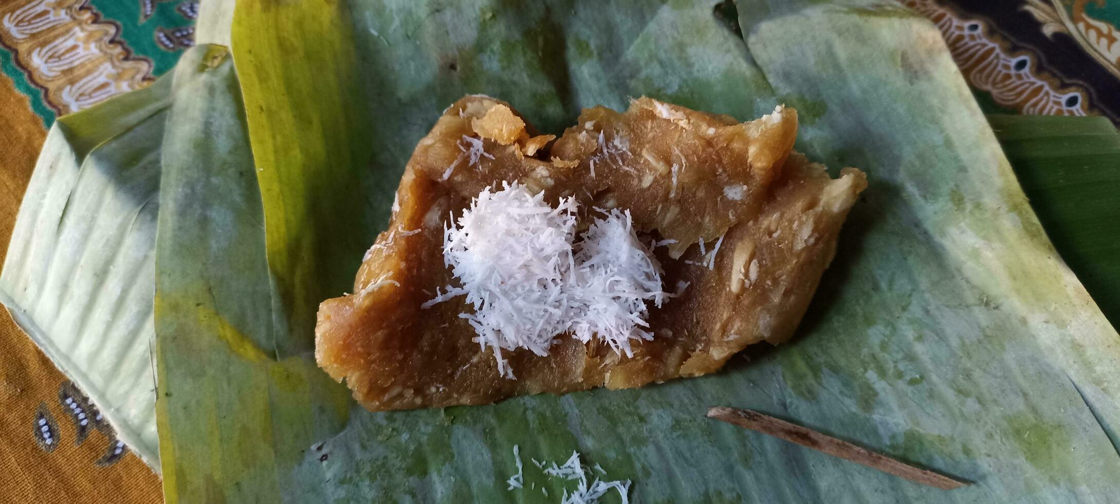 indonésio tradicional lanches foto