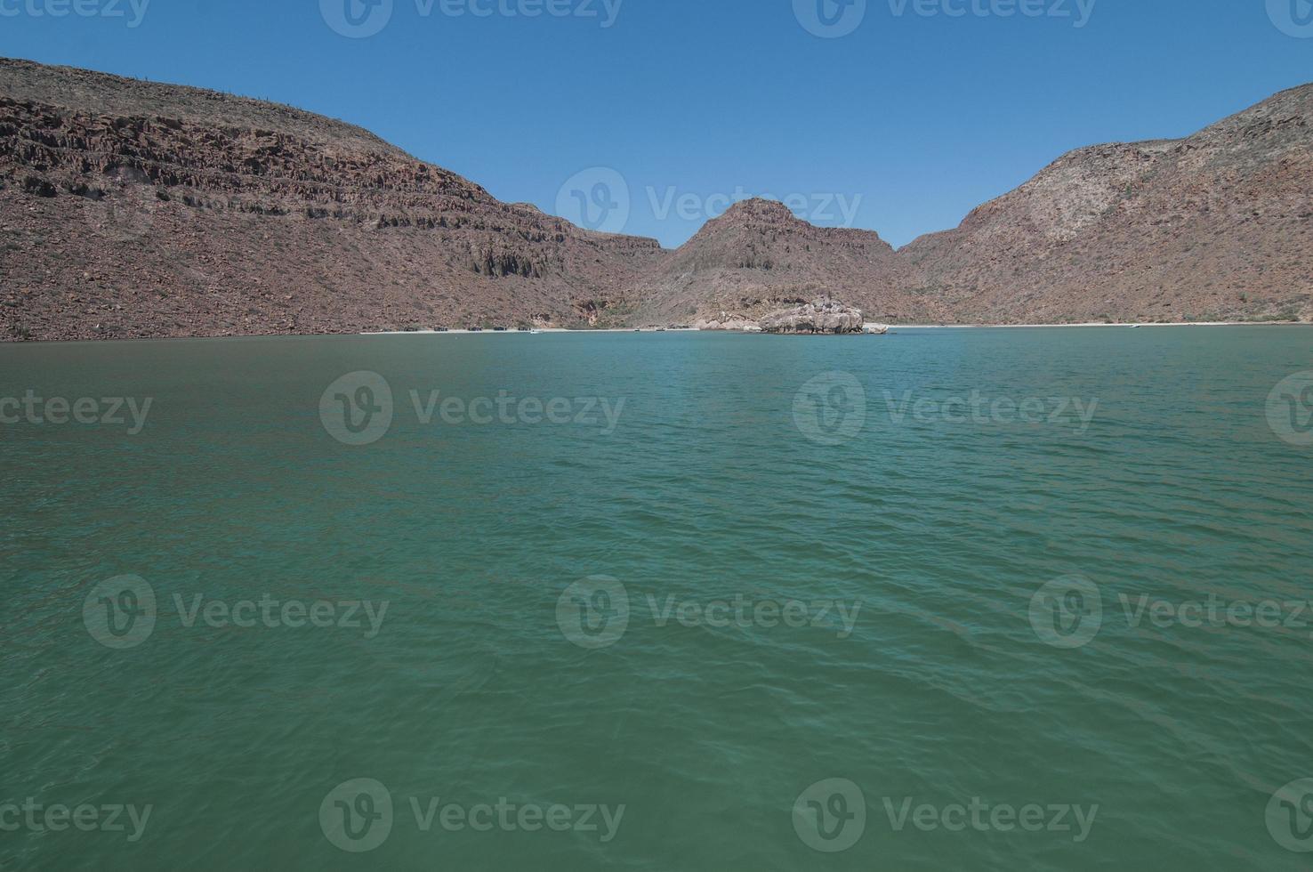 arquipélago isla espiritu santo em la paz, baja california foto