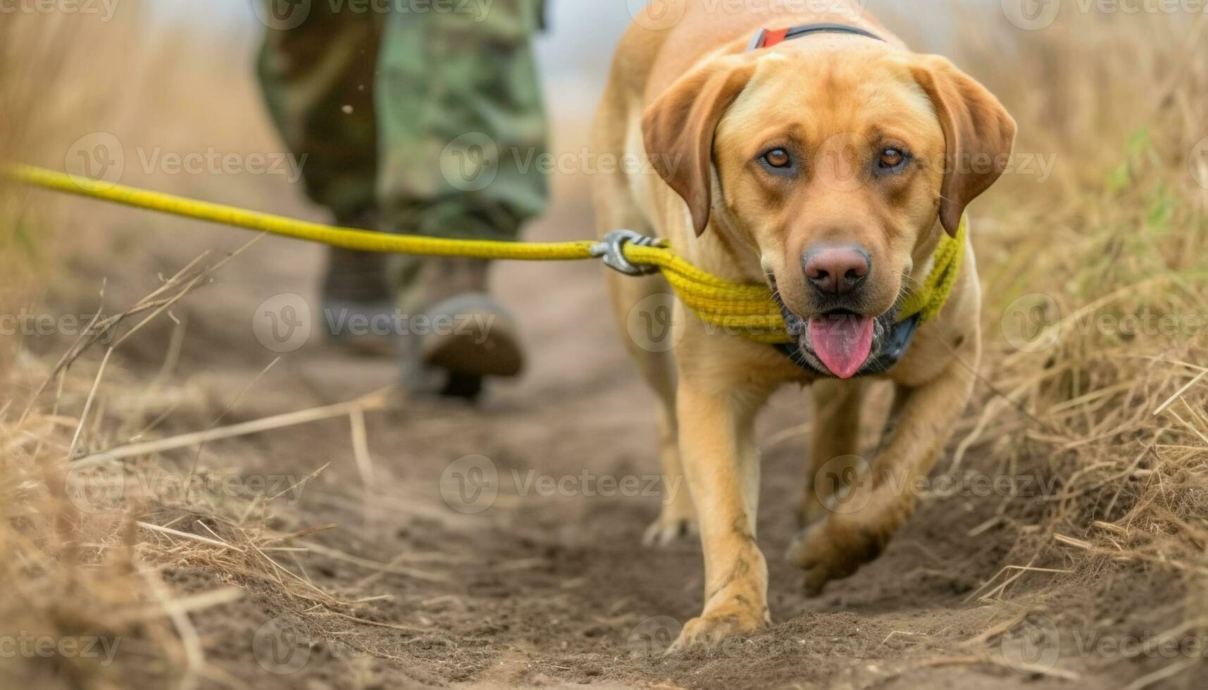 fofa cachorro jogando dentro a grama, olhando às a Câmera gerado de ai foto