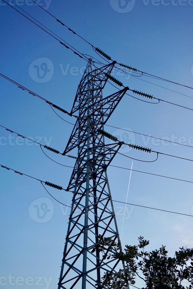 torre de transmissão de energia elétrica foto