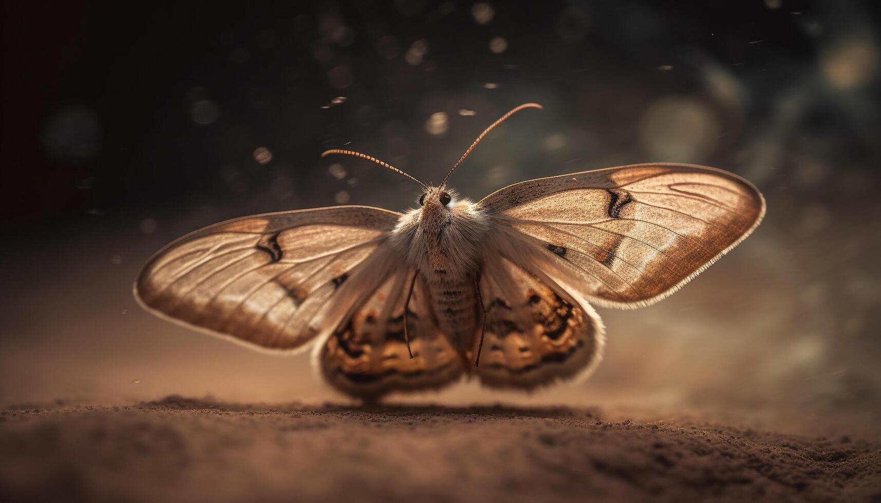 vibrante borboleta asa dentro multi colori padronizar gerado de ai foto