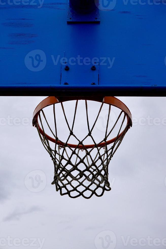 equipamento de esporte para basquete de rua foto