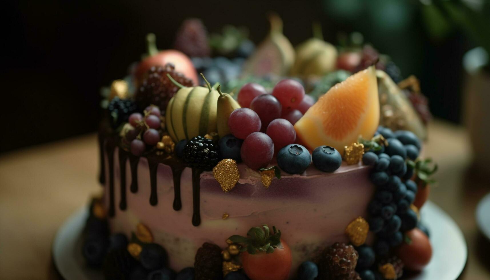 fresco baga bolo de queijo, uma doce indulgência celebração gerado de ai foto