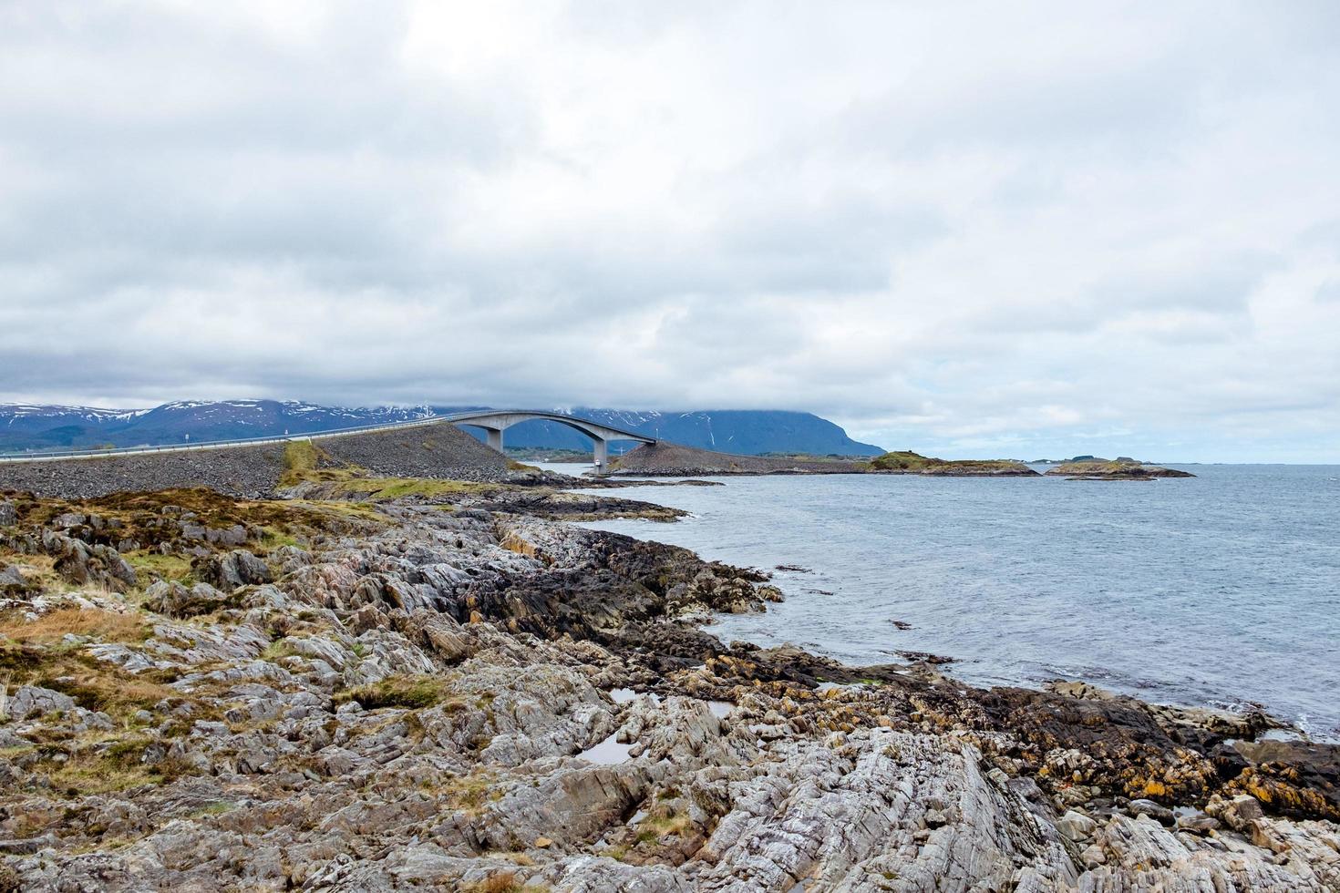 estrada atlântica na noruega foto