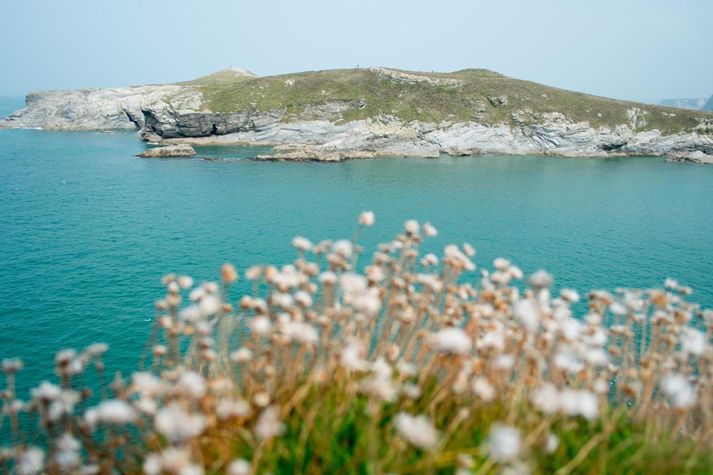 Costa da Cornualha na Inglaterra foto