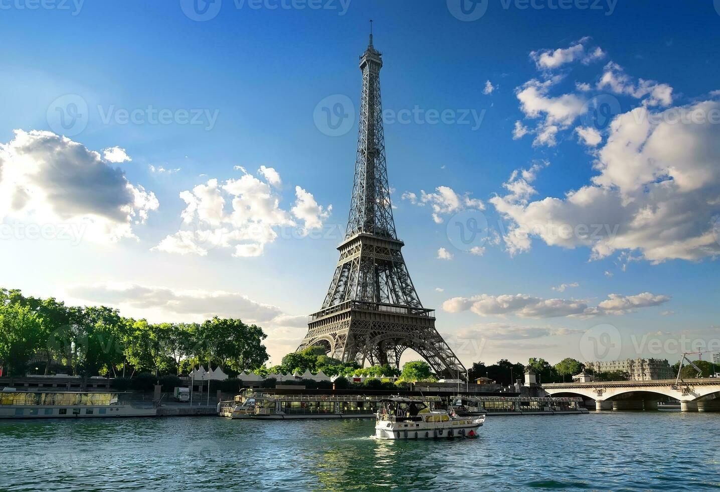 parisiense verão panorama foto