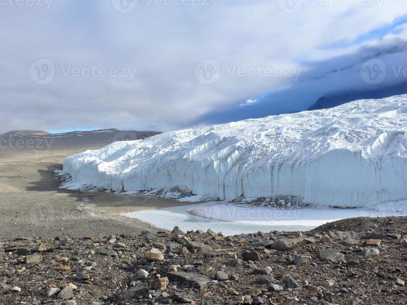 canada glaciar taylor dry valley antarctica foto