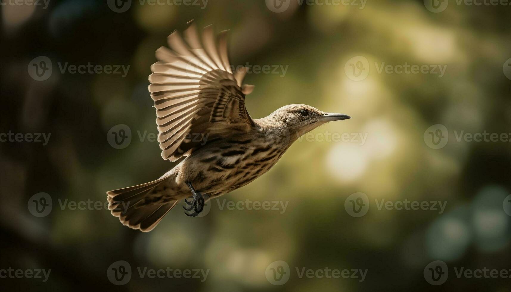 espalhar asas Falcão empoleirar-se em árvore ramo gerado de ai foto