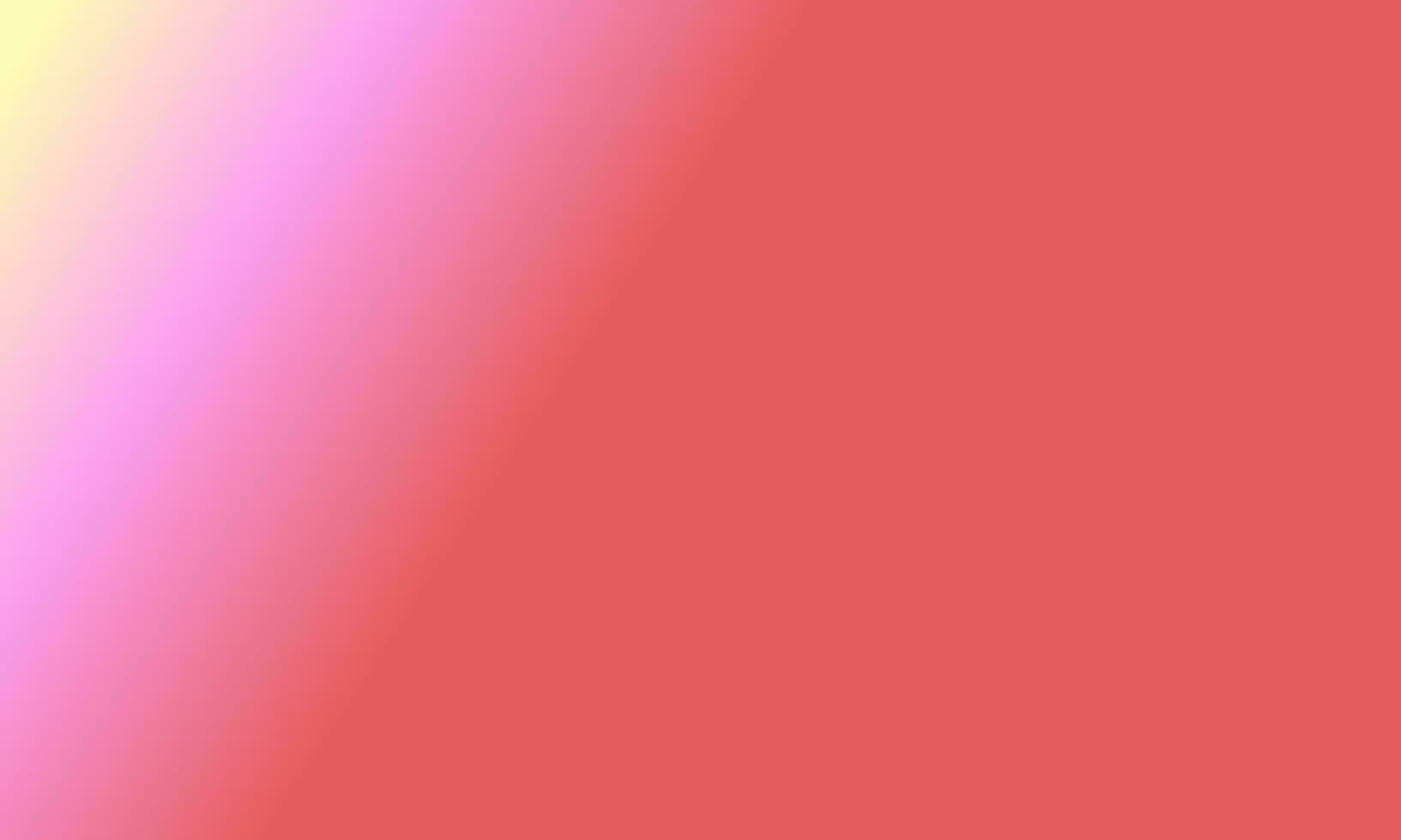 Projeto simples pastel amarelo vermelho e Rosa gradiente cor ilustração fundo foto