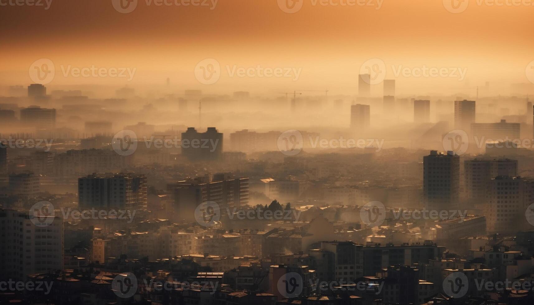 Pequim urbano Horizonte brilha às crepúsculo, uma famoso paisagem urbana generativo ai foto