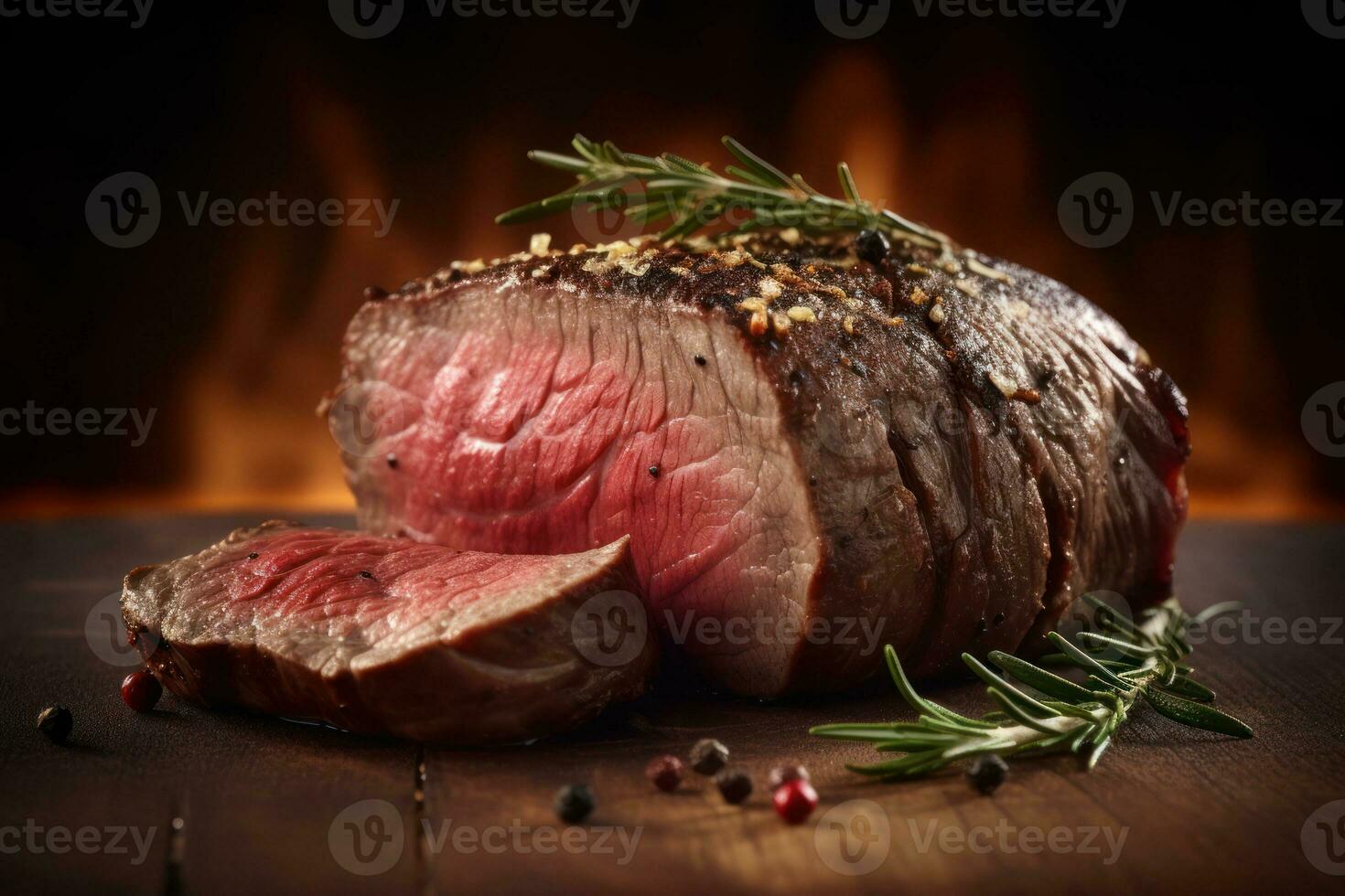 wagyu carne bem feito bife assado carne Comida fotografia foto