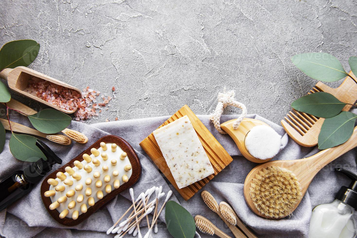 zero desperdício de produtos cosméticos naturais foto