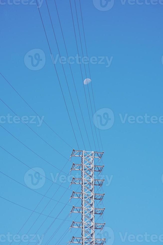 torre de transmissão de energia elétrica foto