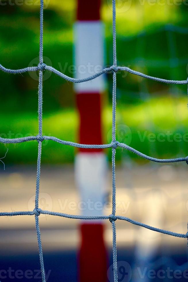 equipamentos de esporte para gol de futebol de rua foto