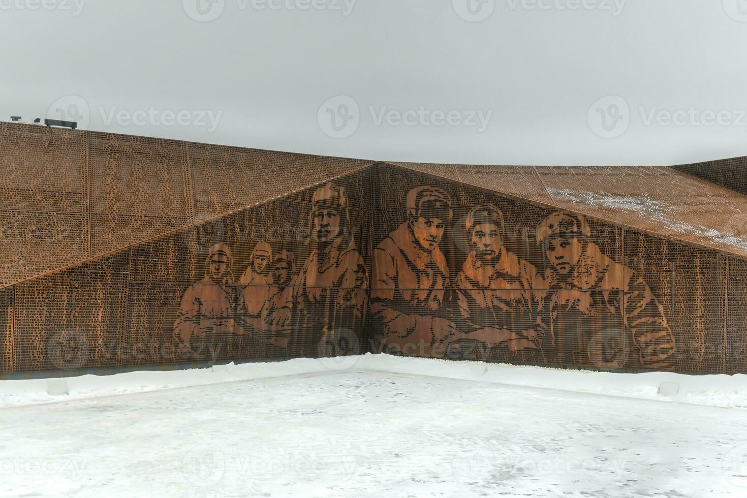 rzhev memorial para a soviético soldado foto