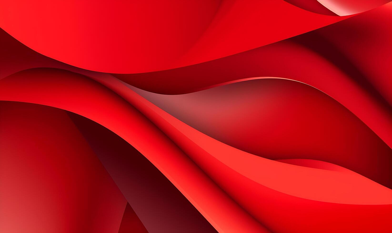 abstrato vermelho laranja líquido onda fundo ai gerado foto