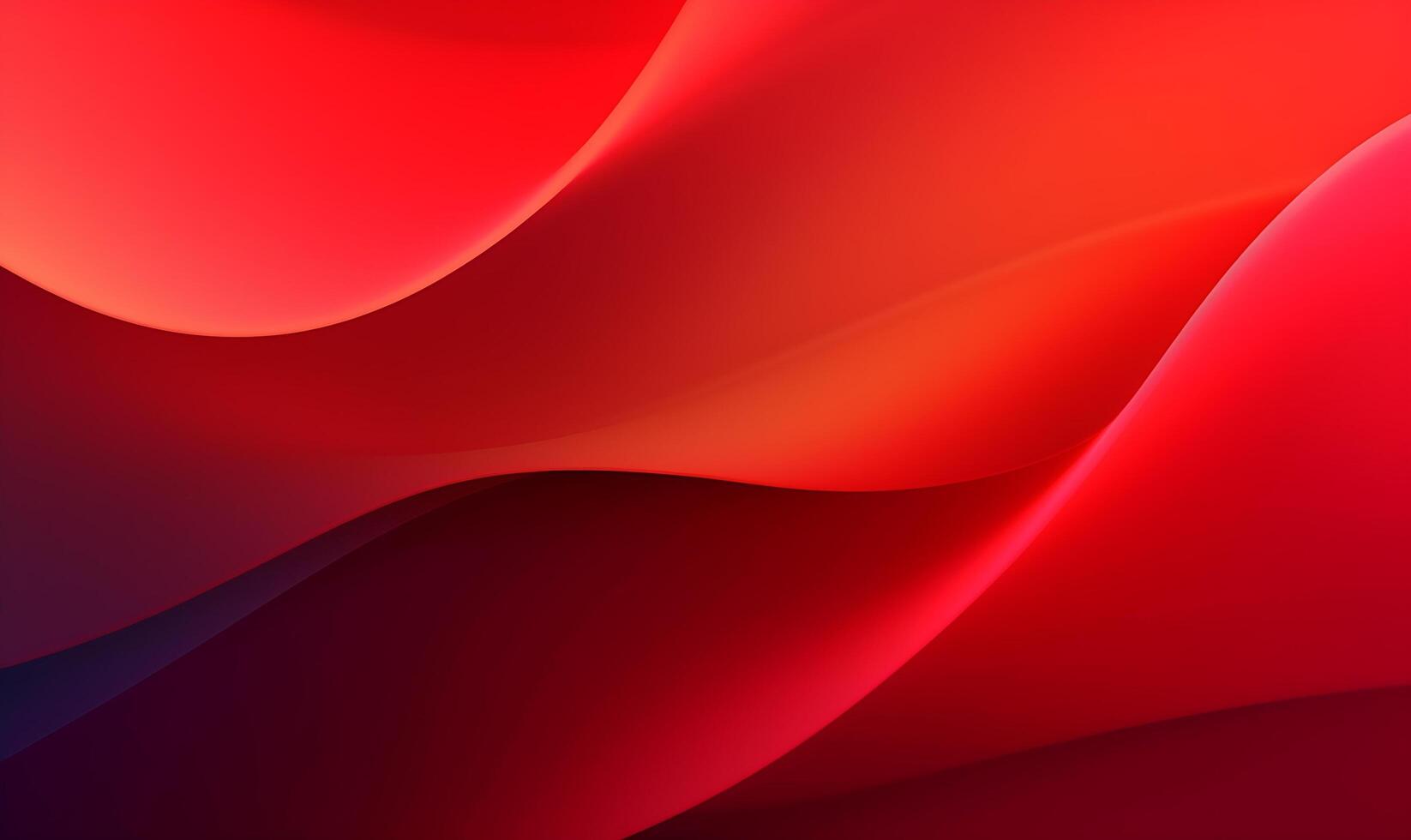 abstrato vermelho laranja líquido onda fundo ai gerado foto