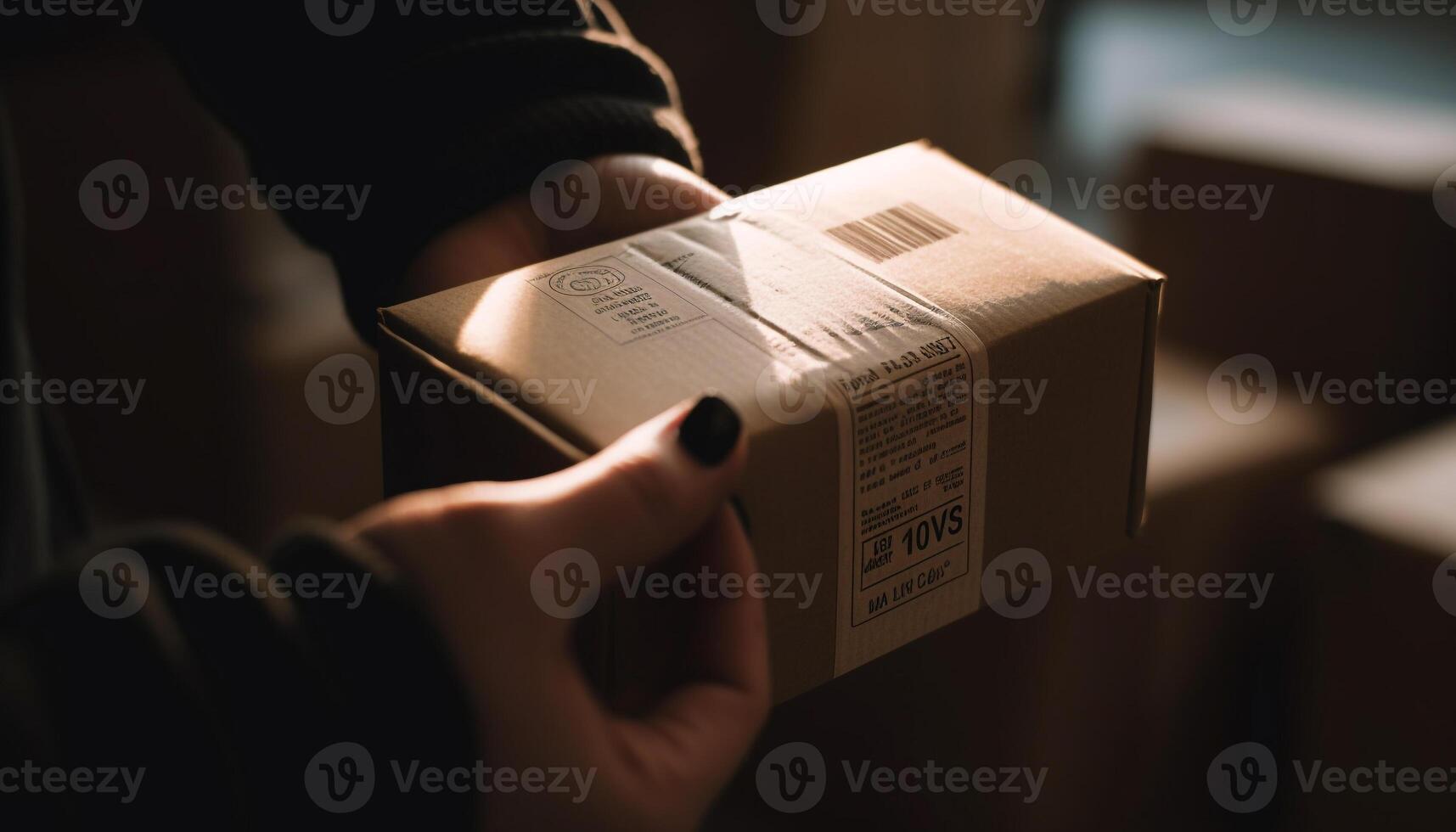 1 pessoa segurando Bíblia, lendo religioso texto gerado de ai foto