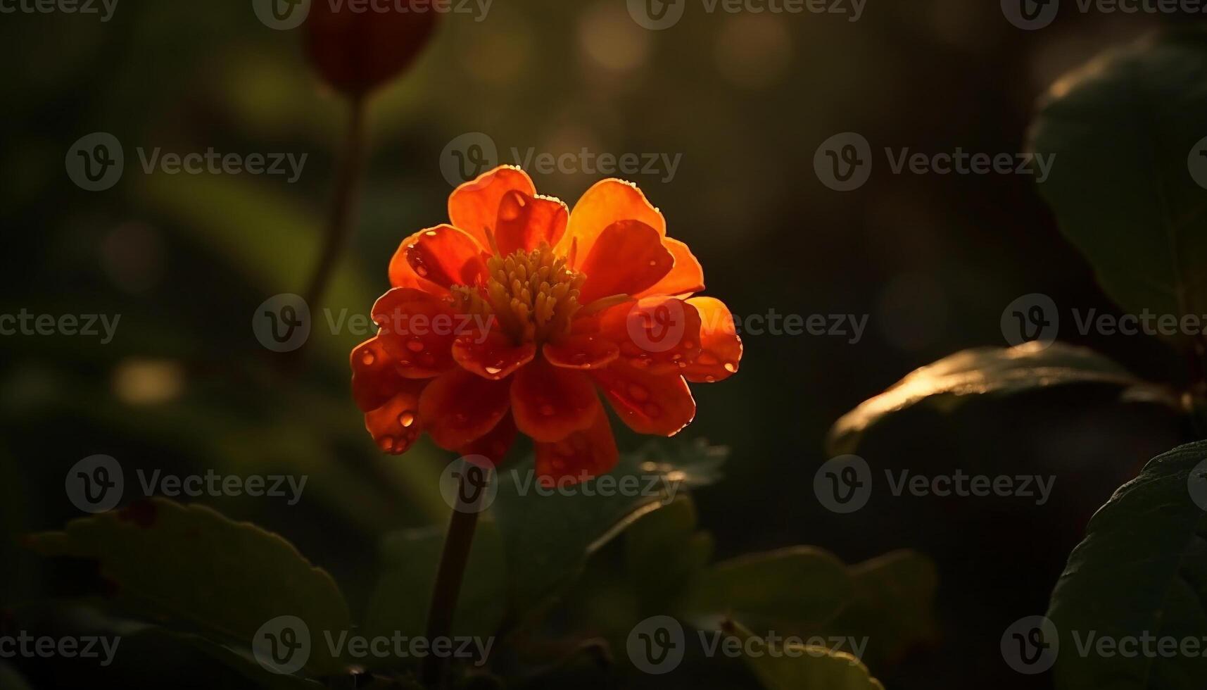 vibrante flores silvestres Prado vitrines natureza beleza dentro multi colori flores gerado de ai foto