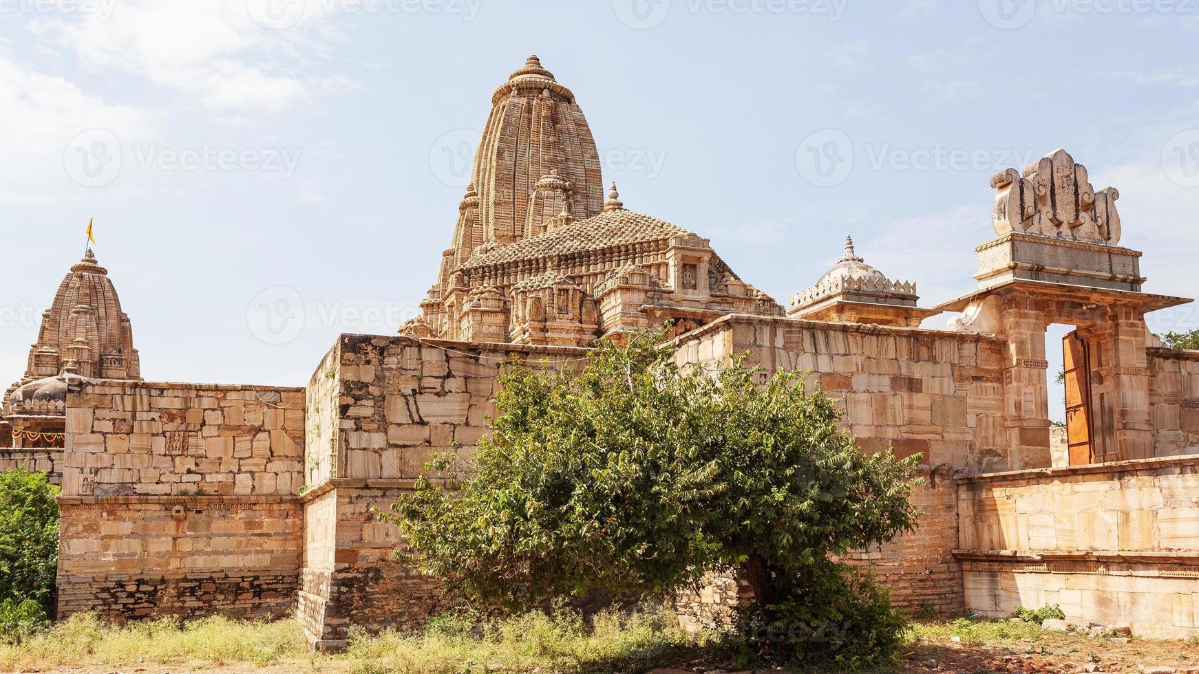 templo kumbhshyam em chittorgarh, rajasthan, índia foto