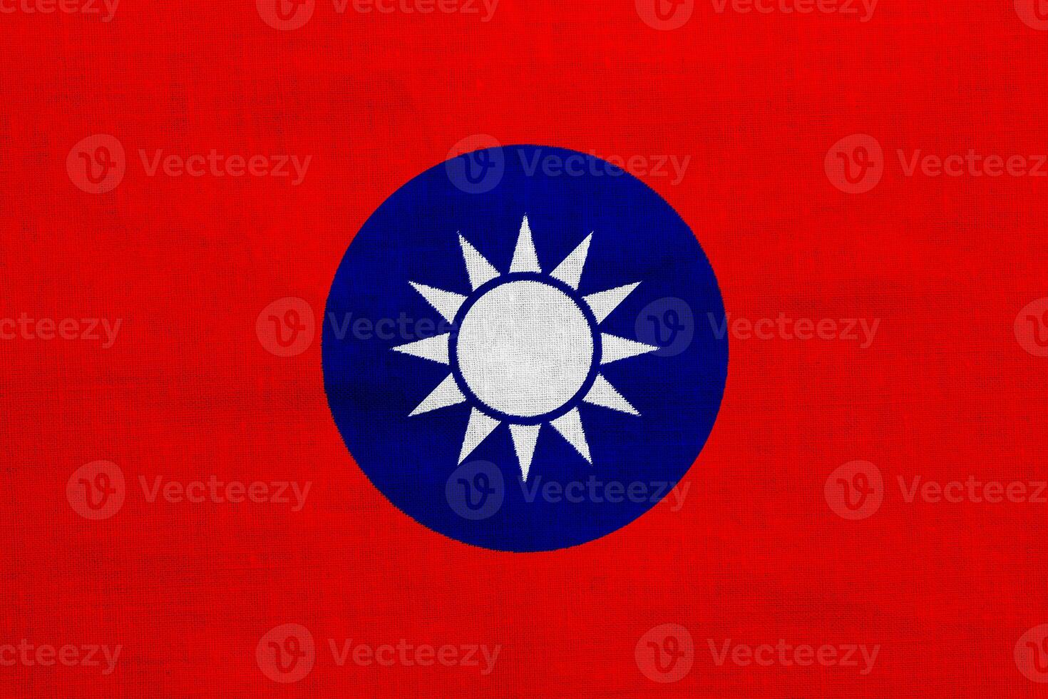 bandeira do república do China Taiwan em uma texturizado fundo. conceito colagem. foto