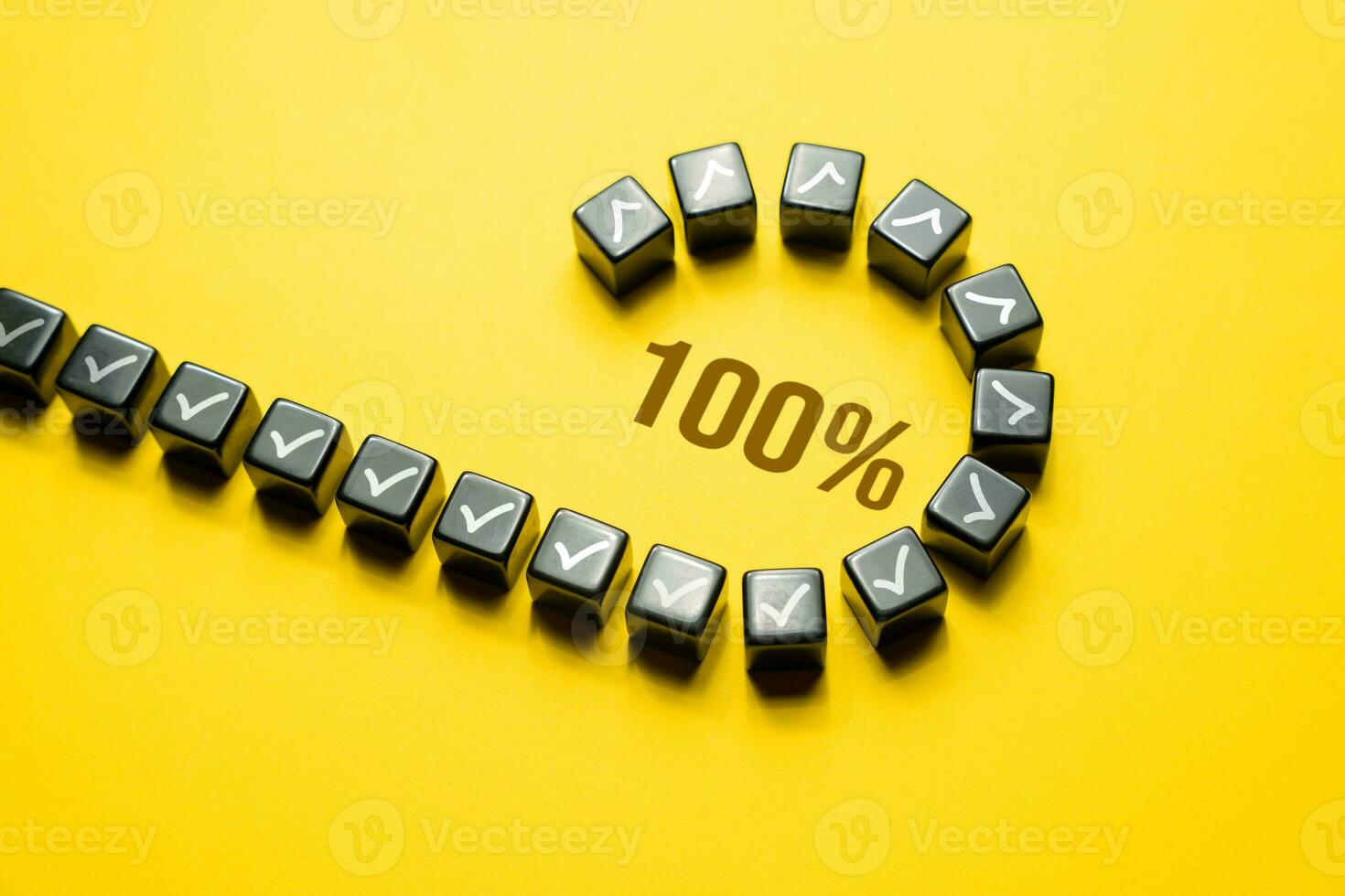 completo todos tarefas para 100 por cento progresso. satisfação e sentido do cumprimento este vem com completando Objetivos e alcançando metas. persistência, Tempo gerenciamento, priorização dentro alcançando. foto