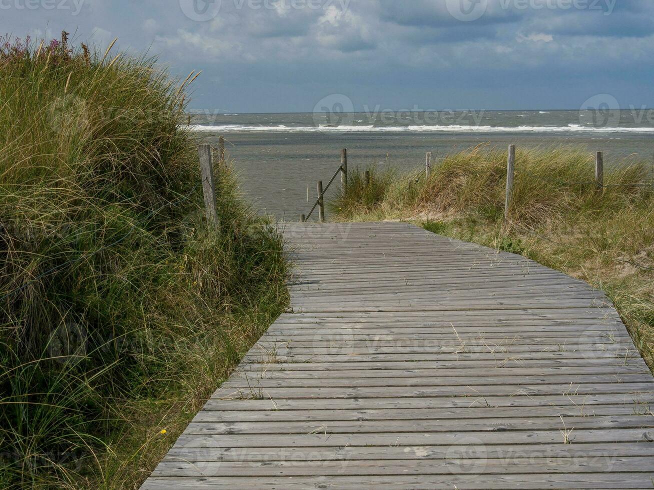 a ilha spiekeroog dentro Alemanha foto