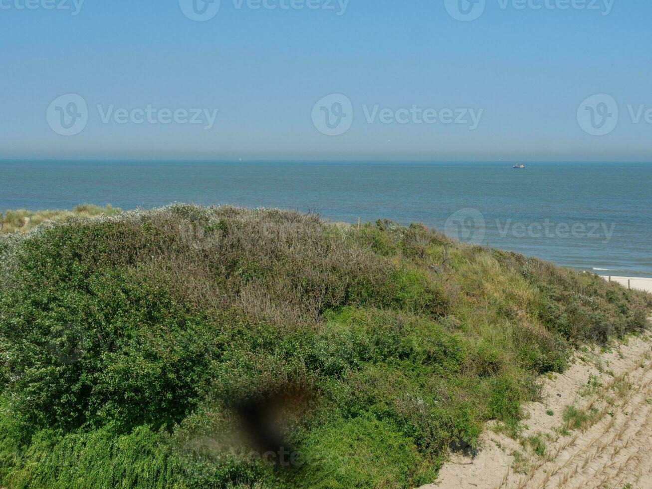 a cidade do ostende e a Belga costa foto