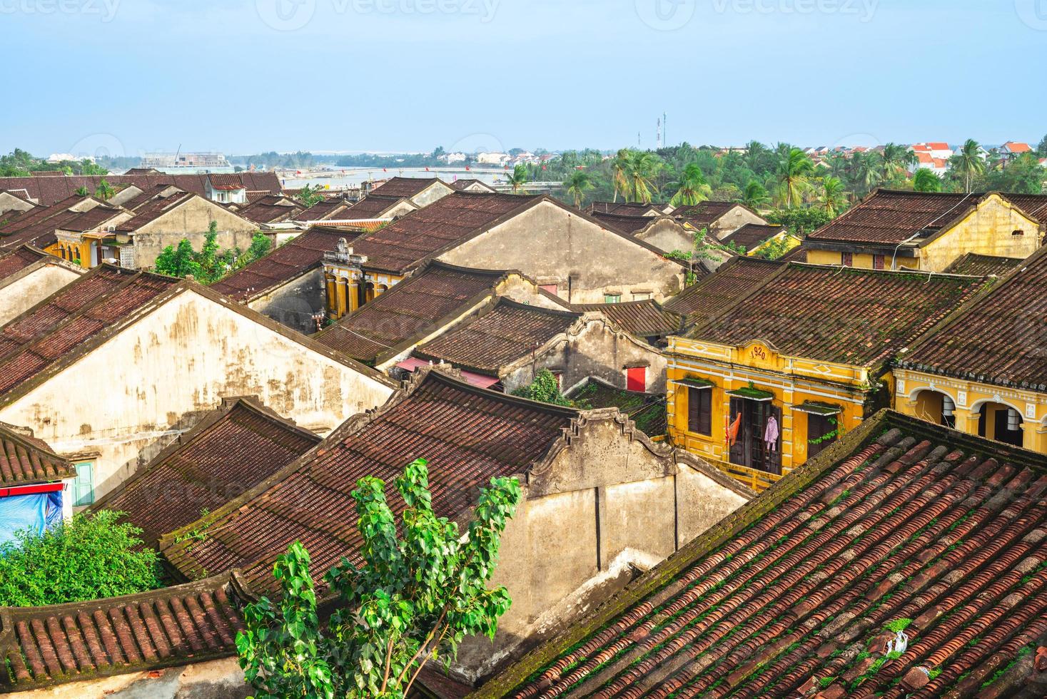 Hoi uma antiga cidade no Vietnã foto