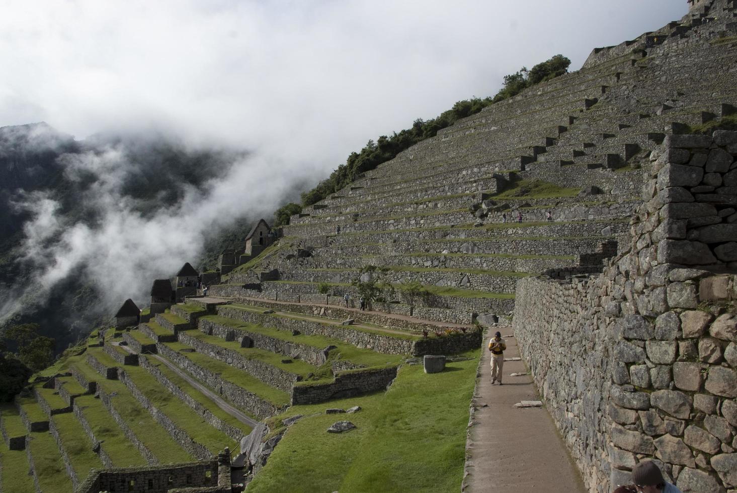 machu picchu um santuário histórico peruano em 1981 e um patrimônio mundial da unesco em 1983 foto