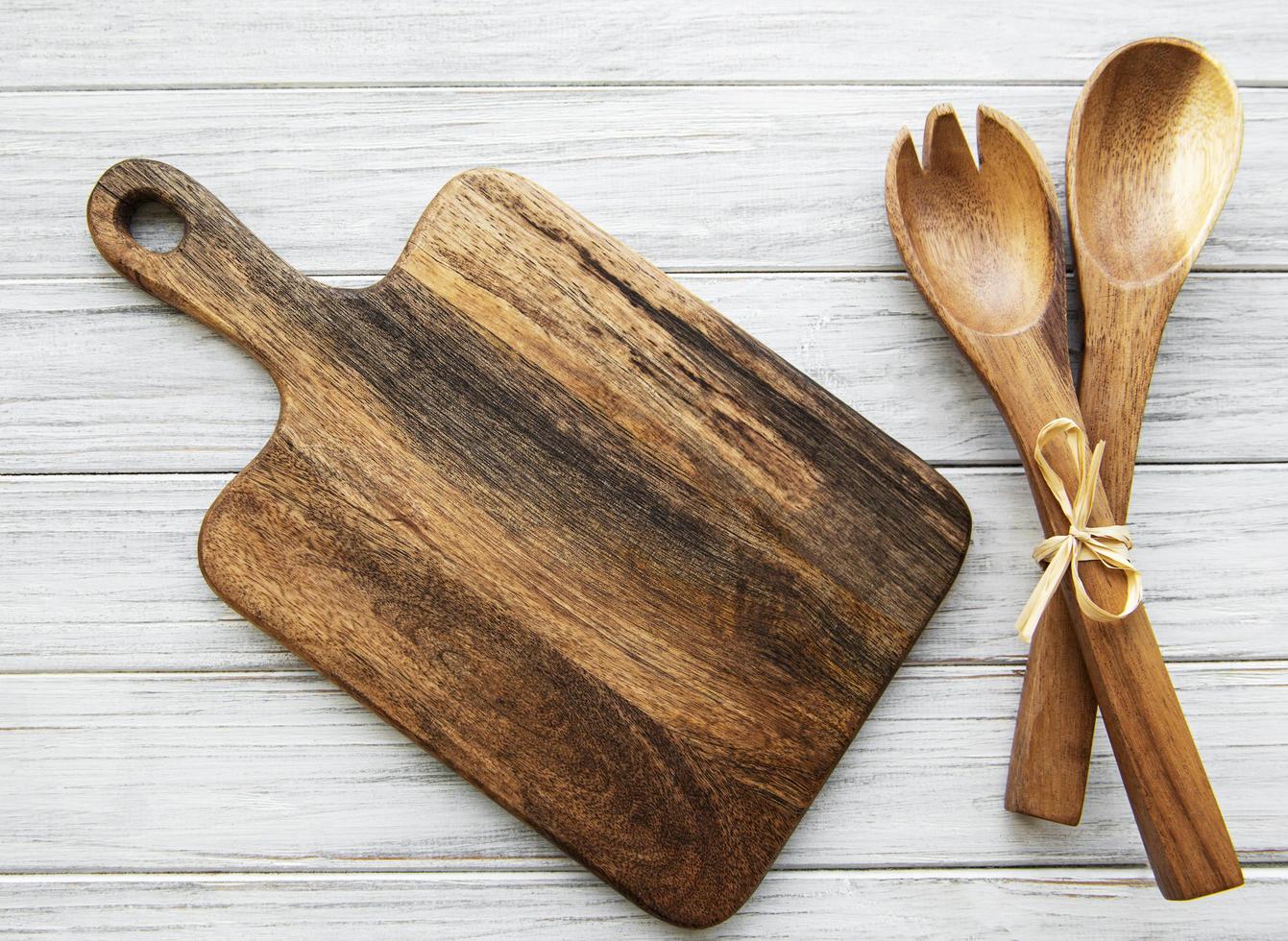 utensílios de cozinha vintage antigos foto