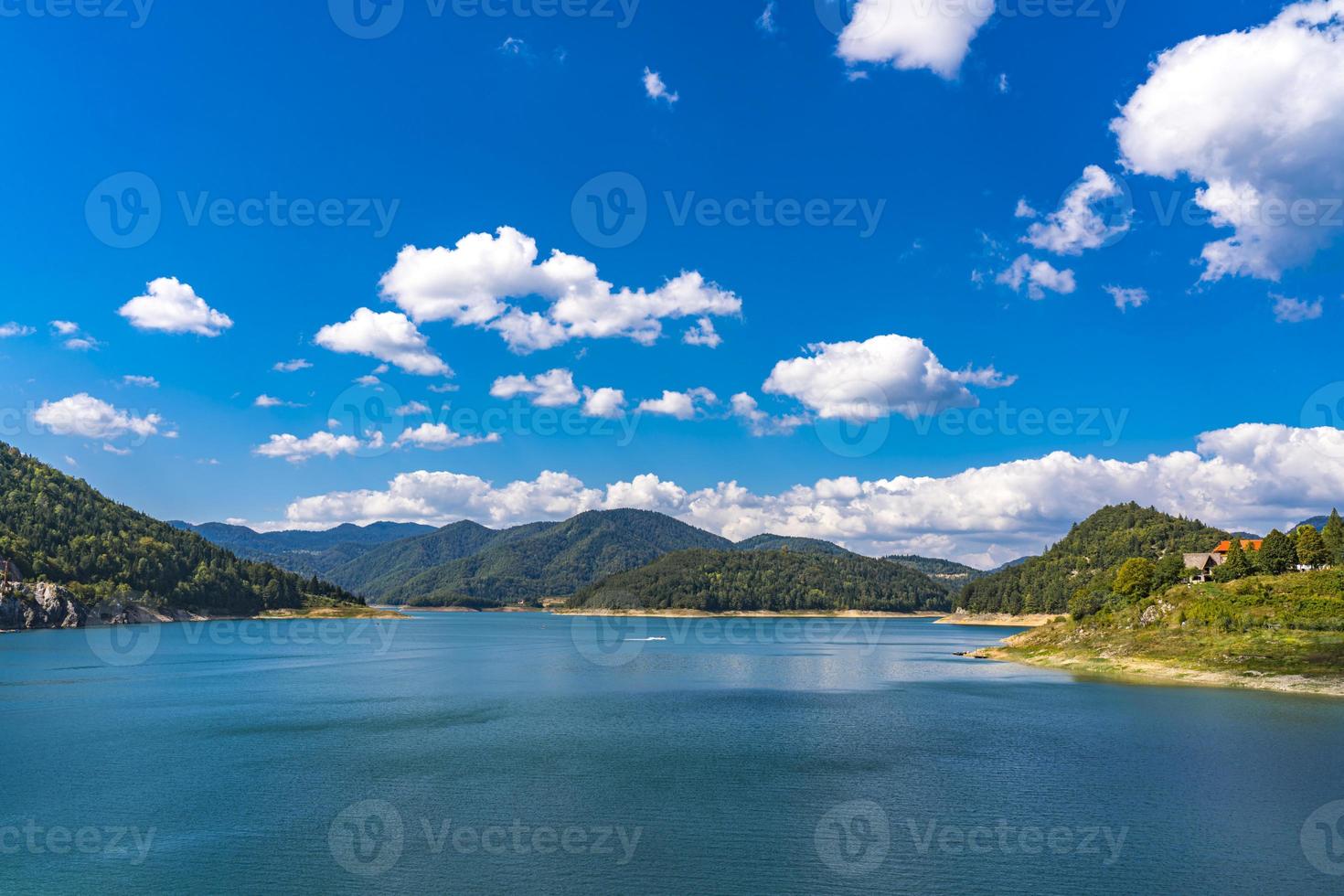 Lago zaovine na sérvia foto