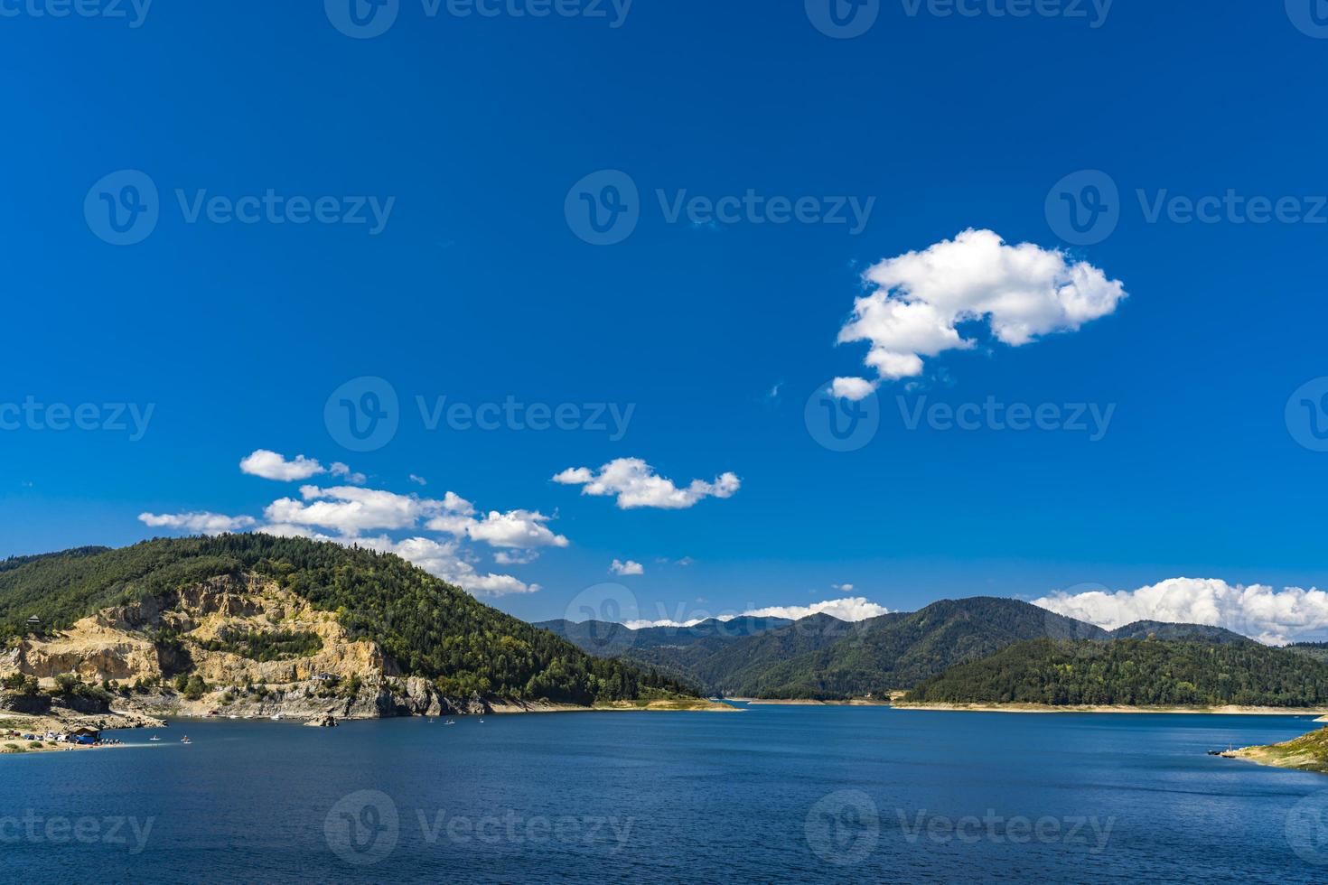 Lago zaovine na sérvia foto