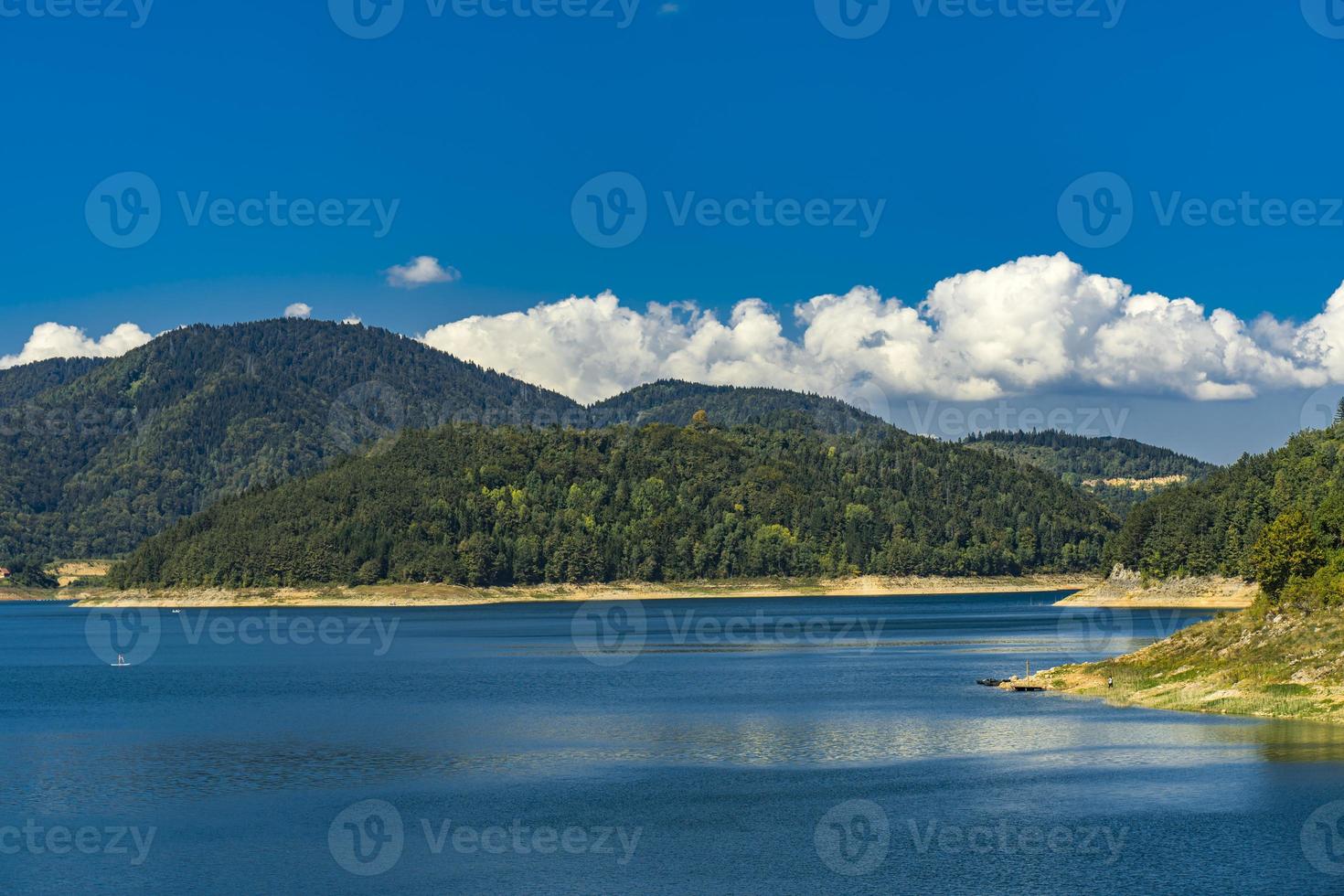 Lago zaovine na sérvia foto