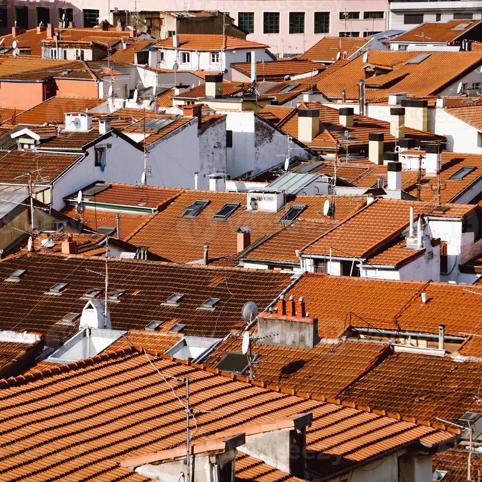 vista da cidade de bilbao, espanha foto