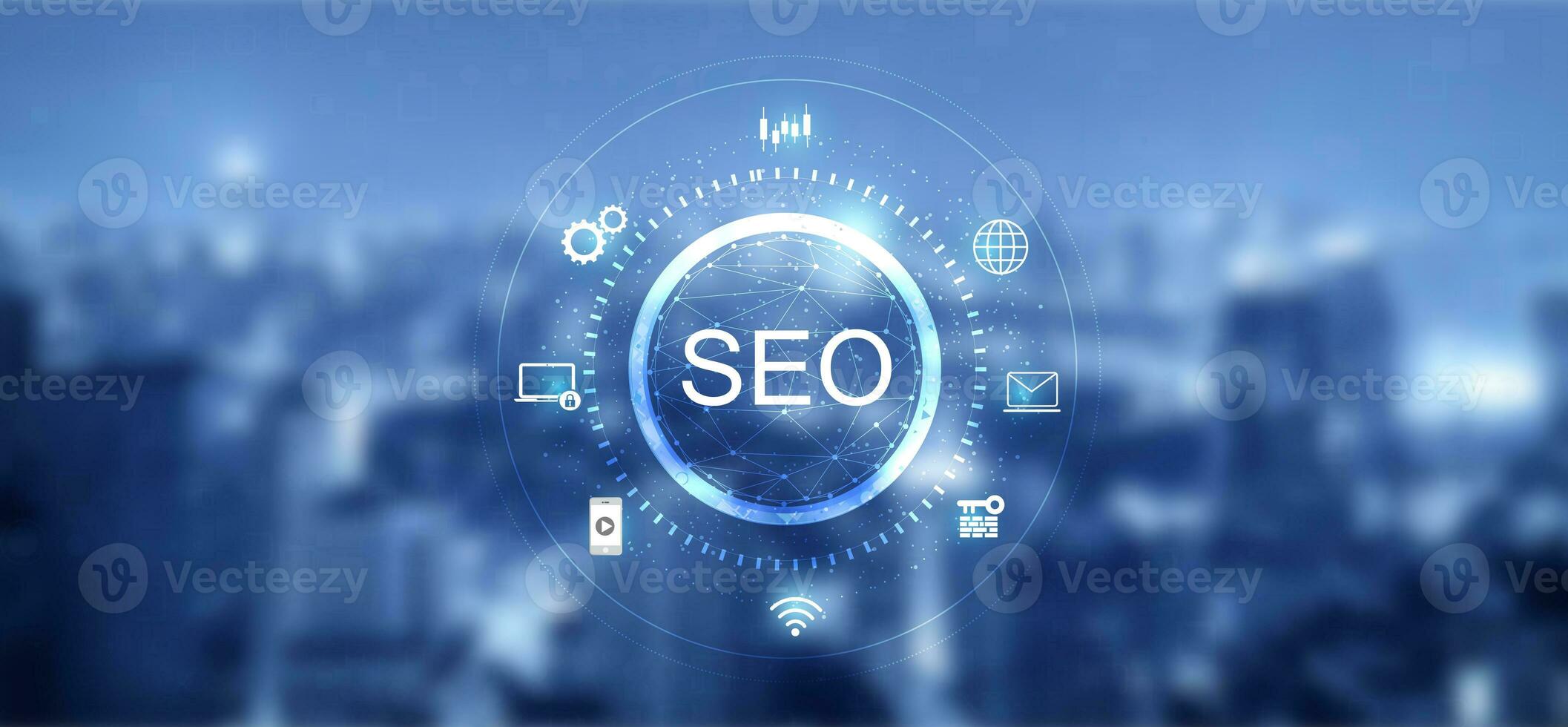 seo procurar motor otimização digital marketing tecnologia o negócio Internet conceito. foto