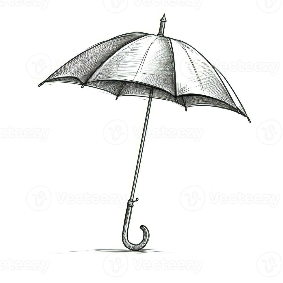 sombrinha guarda-chuva ai gerado foto
