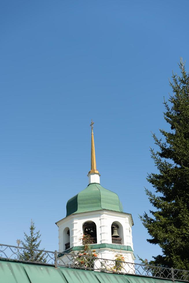 paisagem da cidade com vista para o convento znamensky foto