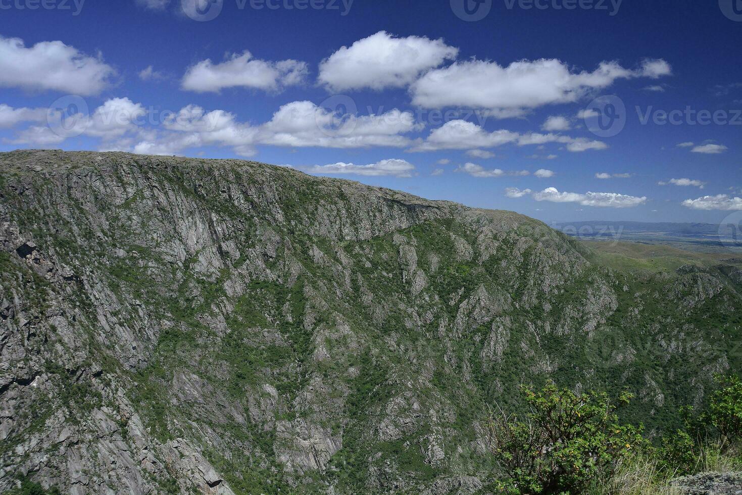 quebrada del condorito nacional parque, córdoba província, Argentina foto