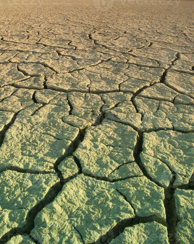 quebrado solo dentro pampas meio Ambiente , Patagônia, Argentina. foto