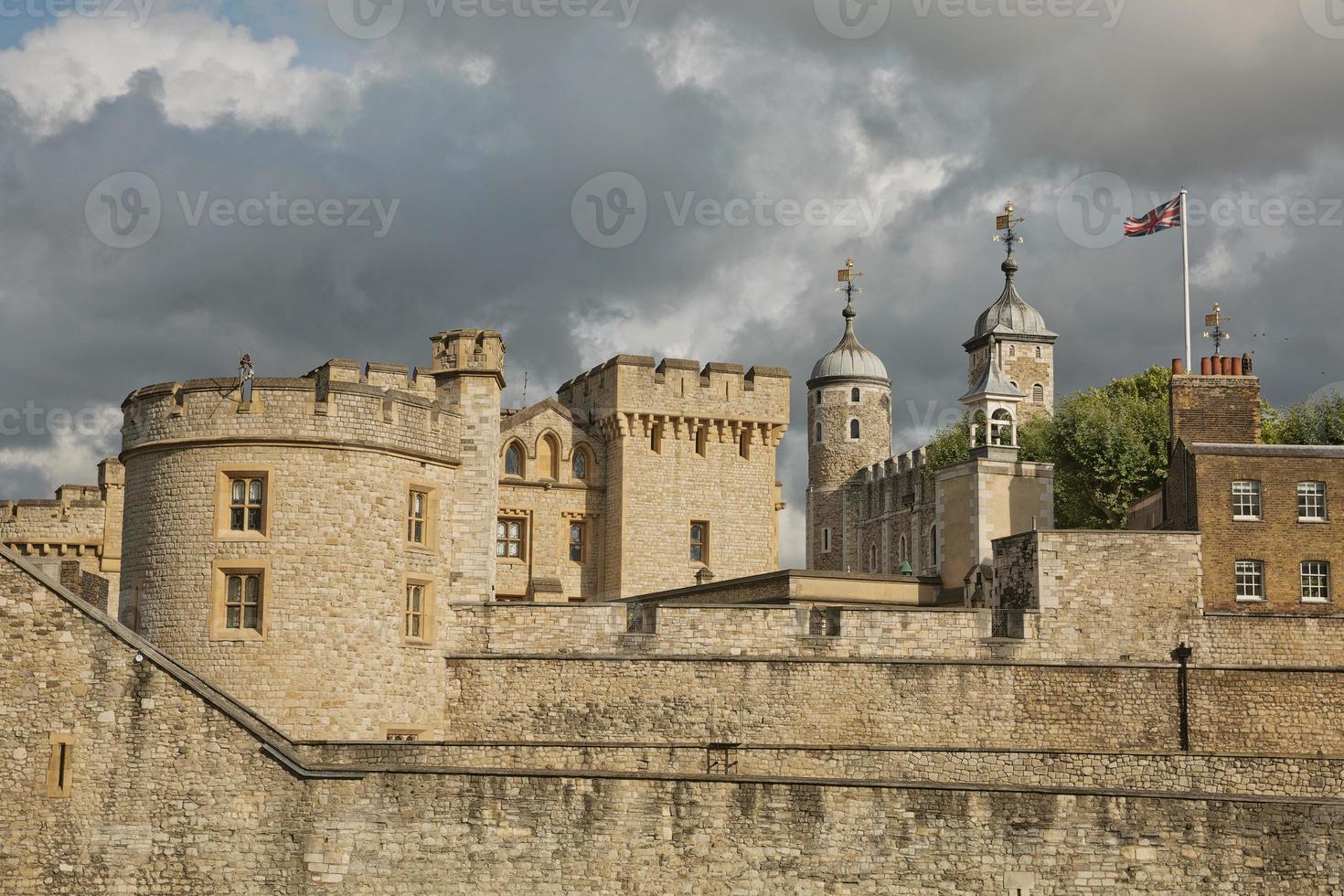 vista da torre de londres, londres, reino unido foto