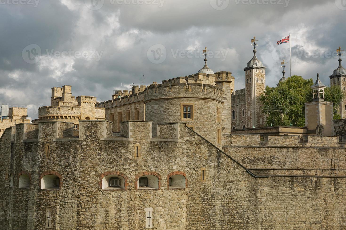 vista da torre de londres, londres, reino unido foto