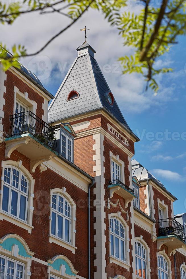 edifício na fredericia city na dinamarca foto