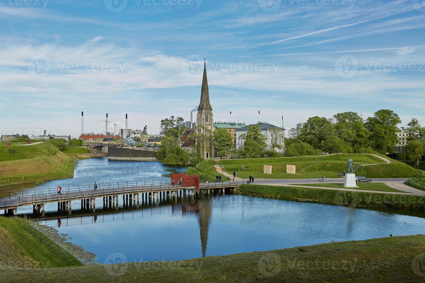 igreja de st albans em copenhagen, dinamarca foto