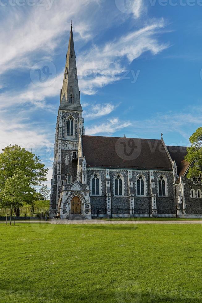 igreja de st albans em copenhagen, dinamarca foto