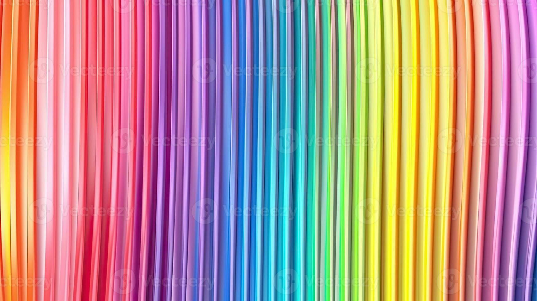 abstrato iridescente fundo a partir de listras do diferente iridescente cores. arco Iris fundo. ai gerado generativo ai foto