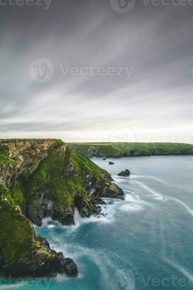 irlandês litoral dentro verão foto