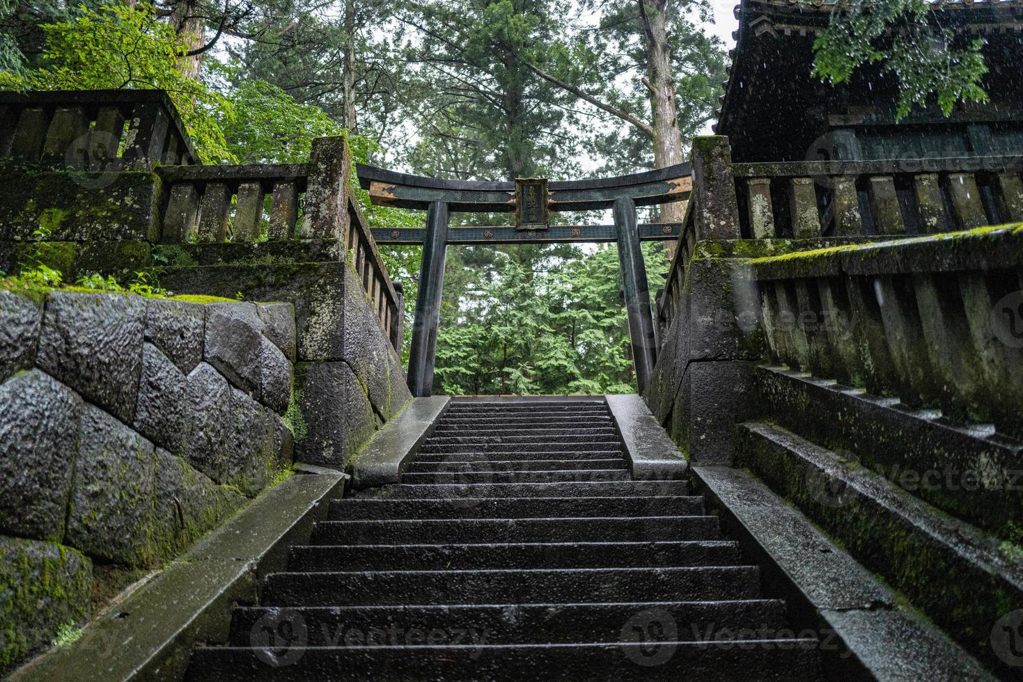 a área do santuário nikko no Japão foto