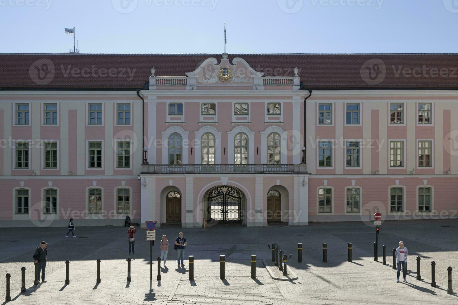 parlamento do Estônia dentro Tallinn foto