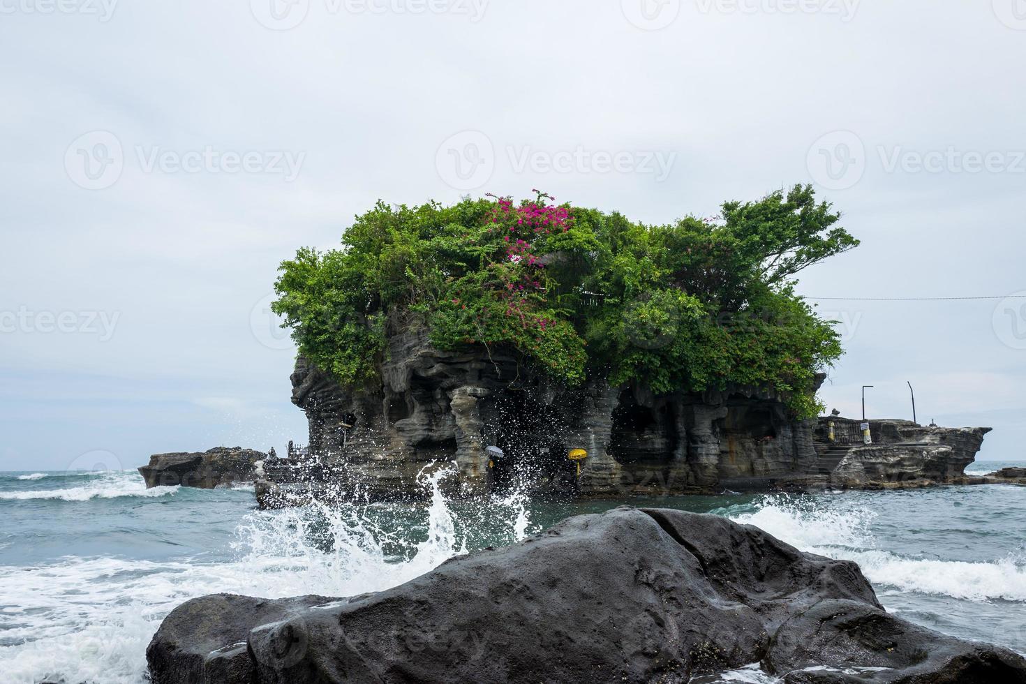 templo tanah lot em bali foto